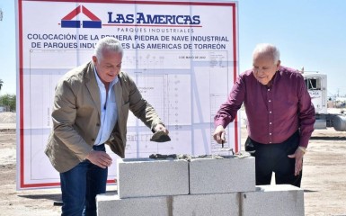 Da Inicio la Construcción de la Nave Industrial en Torreón, Coahuila